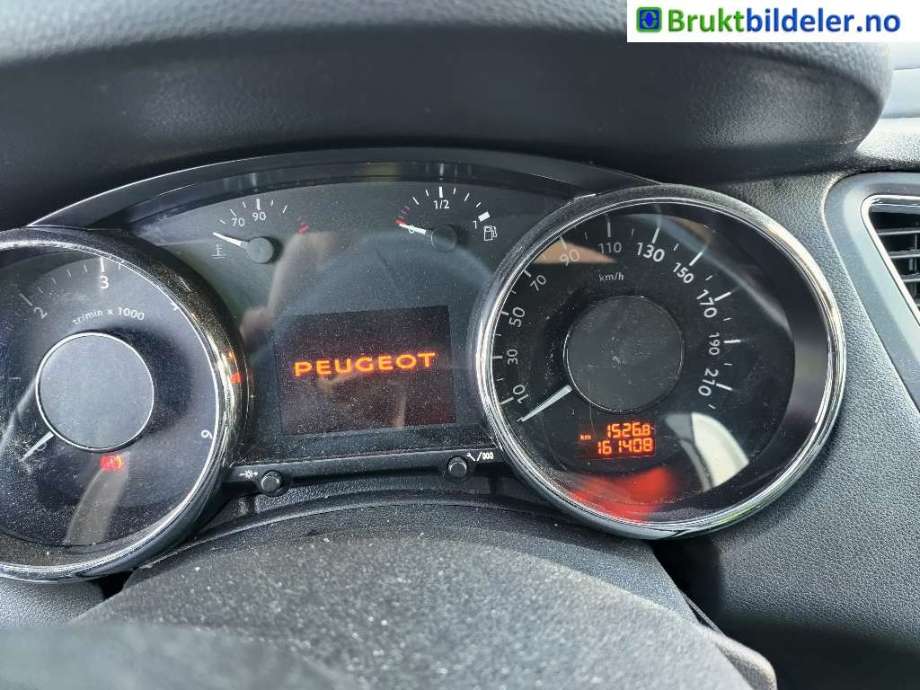 Peugeot 5008 2010-2017 (Type I) , Motorkode: 9HR, Girkassekode: 6-TRINNS HALVAUTOMAT