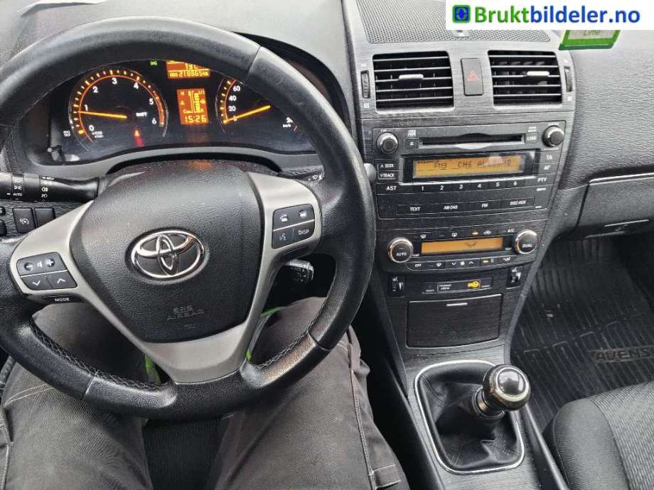 Toyota Avensis 2009-2015 (Type III, Fase 1) , Motorkode: 1AD-FTV, Girkassekode: 