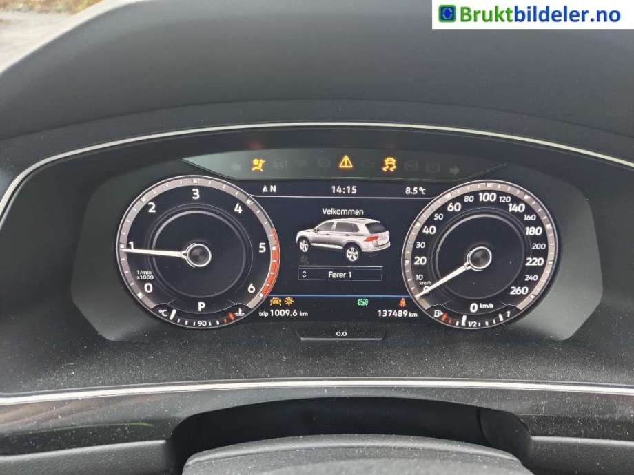 VW Tiguan 2016-2020 (Type II, Fase 1) , Motorkode: DFHA, Girkassekode: TFR