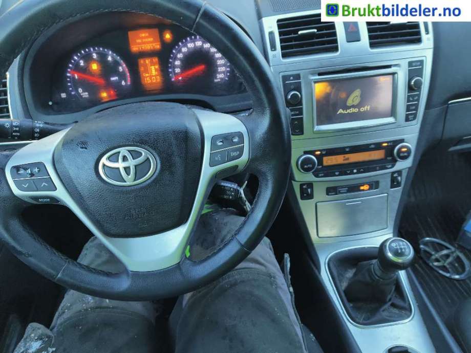 Toyota Avensis 2009-2015 (Type III, Fase 1) , Motorkode: 1AD-FTV, Girkassekode: 
