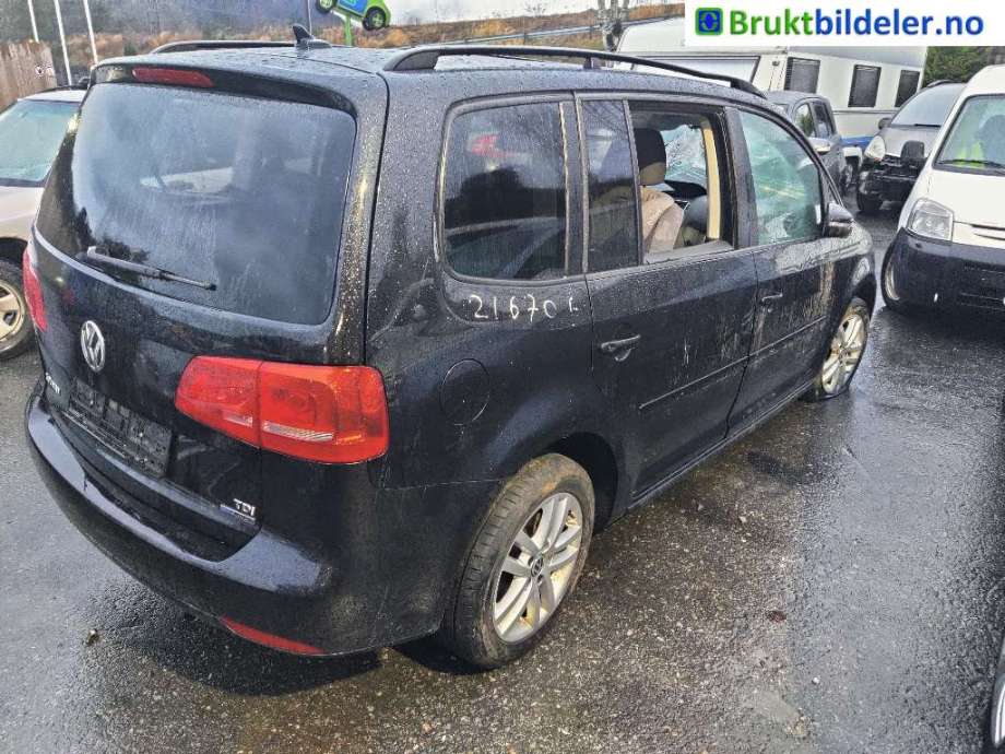 VW Touran 2010-2015 (Type I, Fase 3) , Motorkode: CAYC, Girkassekode: MFR