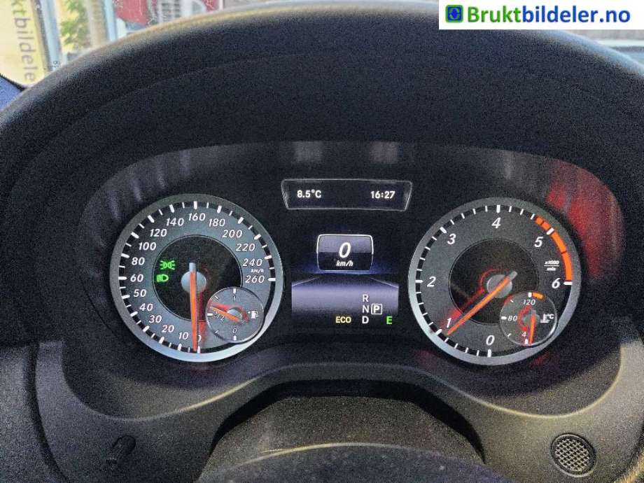 Mercedes A-Klasse 2012-2018 (W176) (W176), Motorkode: OM651.930, Girkassekode: 724.011