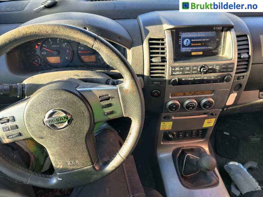Nissan Navara 2005-2010 (Fase 1) (D40) (D40), Motorkode: YD25DDTI, Girkassekode: 