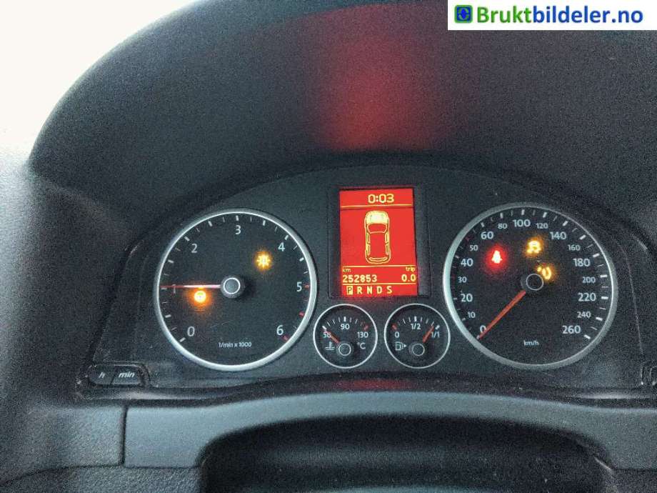 VW Tiguan 2007-2011 (Type I, Fase 1) , Motorkode: CBAB, Girkassekode: JBG