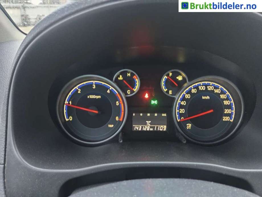 Suzuki SX4 2009-2013 (Type I, Fase 2) , Motorkode: D20AA, Girkassekode: 