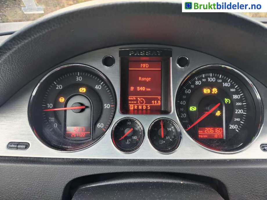 VW Passat 2005-2010 (B6) (B6), Motorkode: BKP, Girkassekode: JPJ