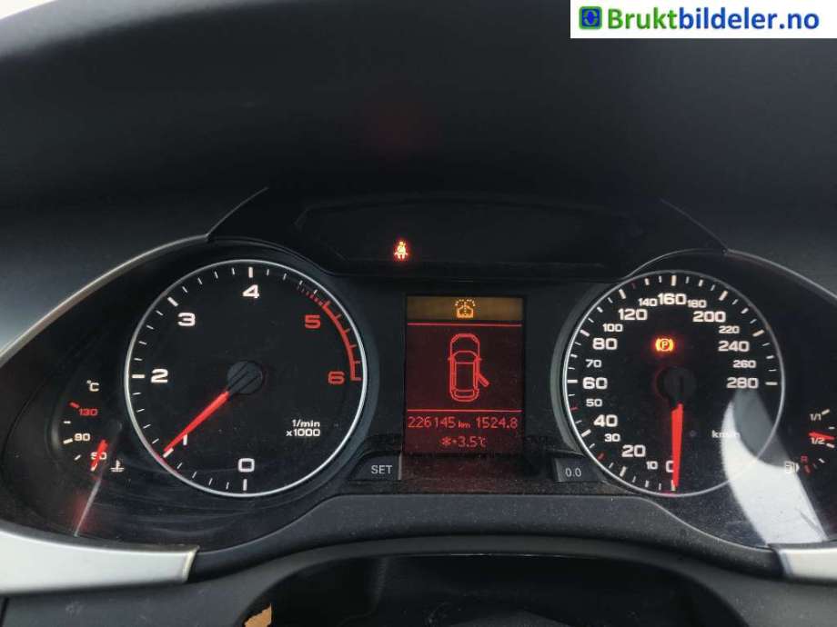 Audi A4 2007-2014 (Type IV) (B8) (B8), Motorkode: CAGA, Girkassekode: LLN