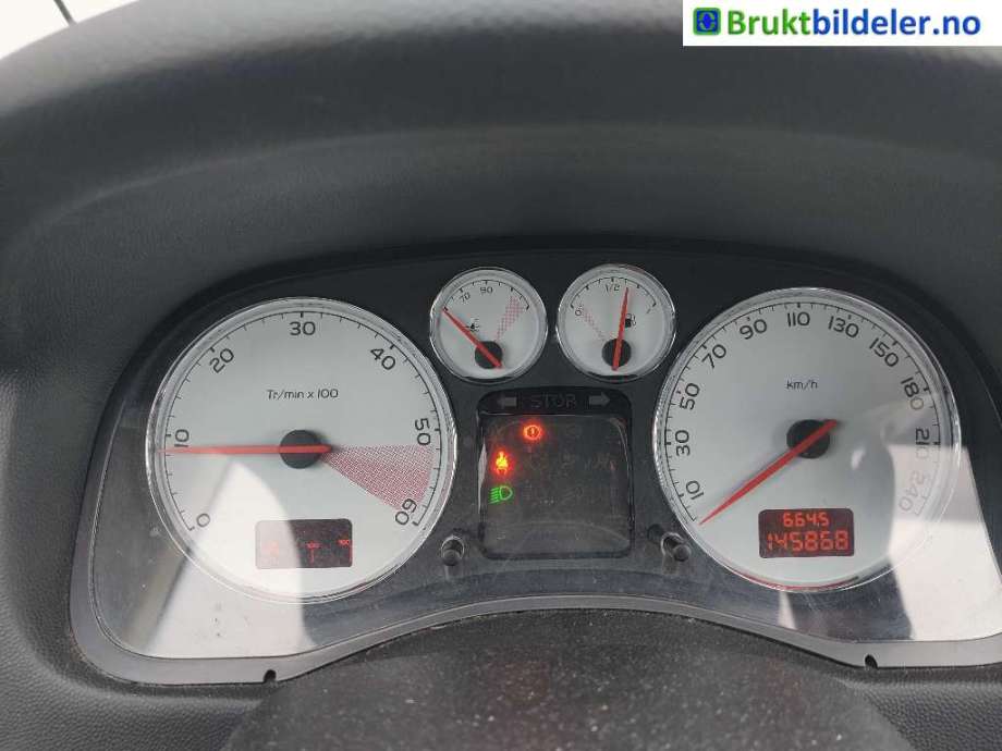 Peugeot 307 2005-2008 (Fase 2) , Motorkode: 9HV;9HX, Girkassekode: 