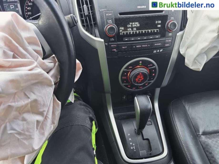 Isuzu D-Max 2012-2017 (Type II, Fase 1) , Motorkode: 4JK1-TC, Girkassekode: 