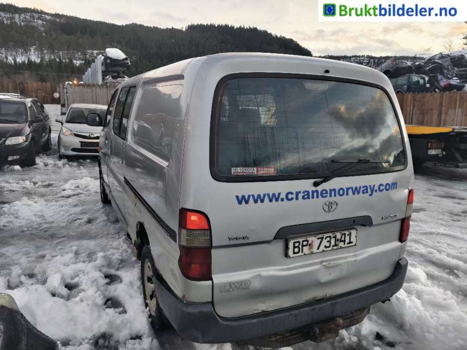 Toyota Hiace 2001-2006 (Fase 2) , Motorkode: 2KD-FTV, Girkassekode: