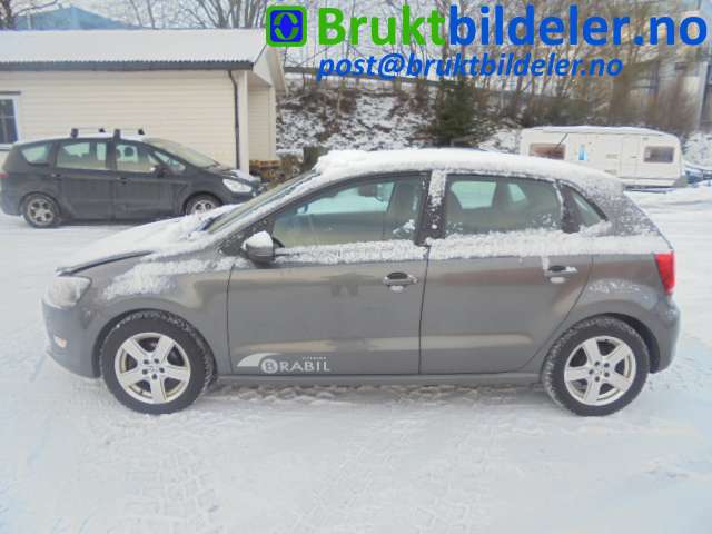VW Polo 2009-2014 (Type V, Fase 1) , Motorkode: CAYA, Girkassekode: 