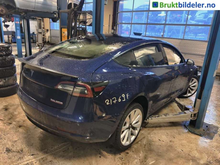 Tesla Model 3 2018-2023 (Fase 1) , Motorkode: 3D3, Girkassekode: 