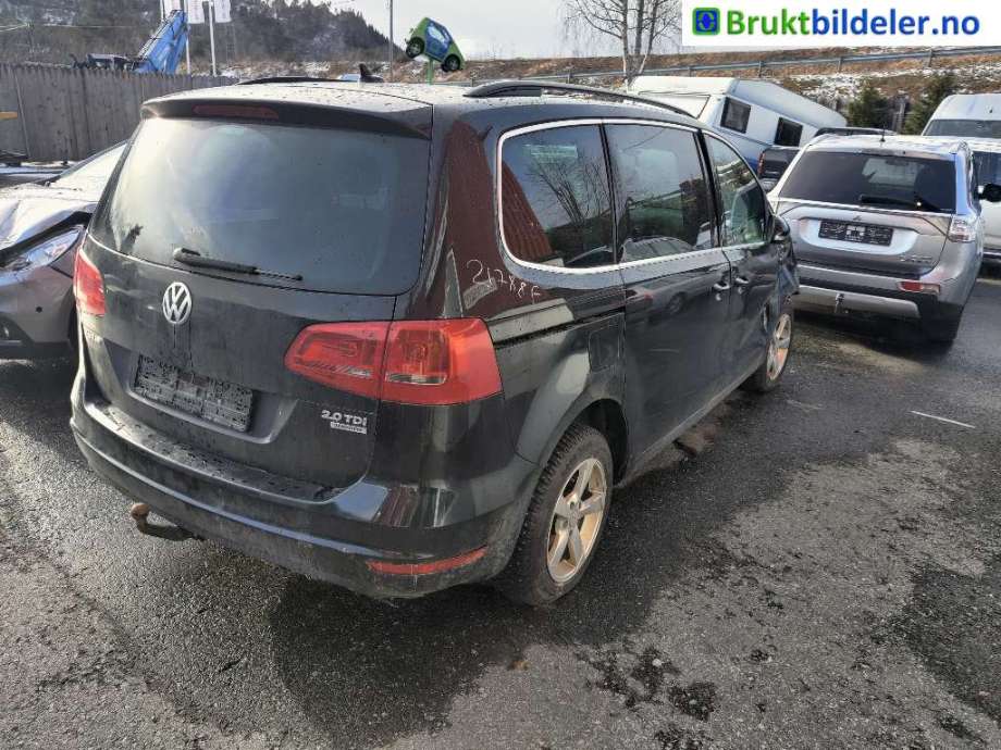 VW Sharan 2010-->> (Type II) , Motorkode: CFFB, Girkassekode: NGH