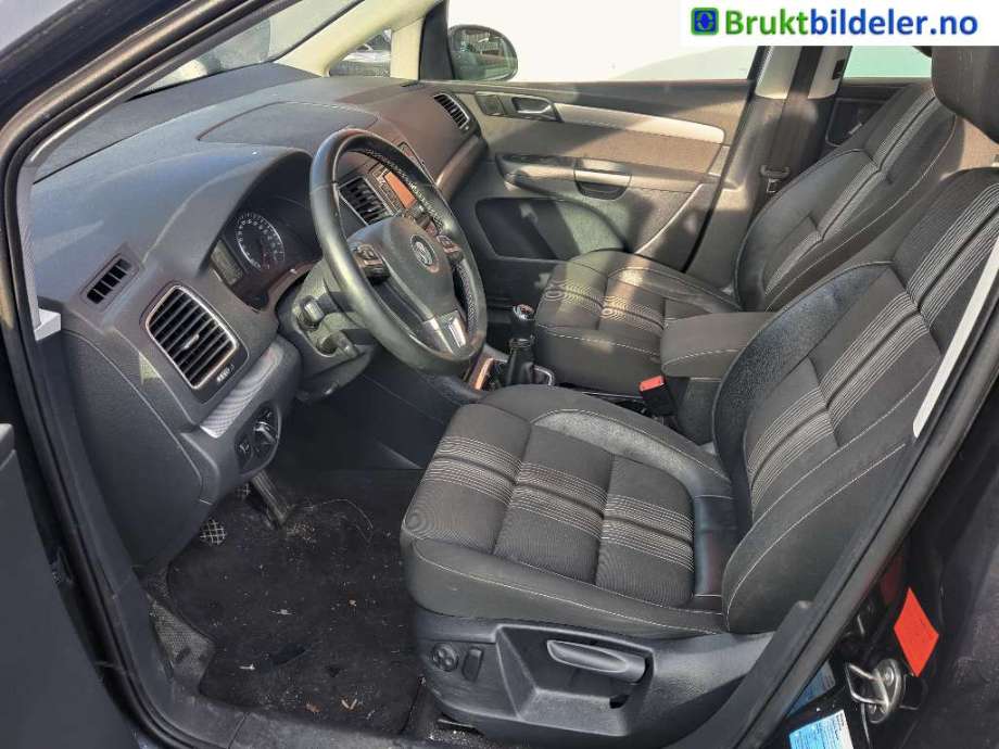 VW Sharan 2010-->> (Type II) , Motorkode: CFFB, Girkassekode: NGH