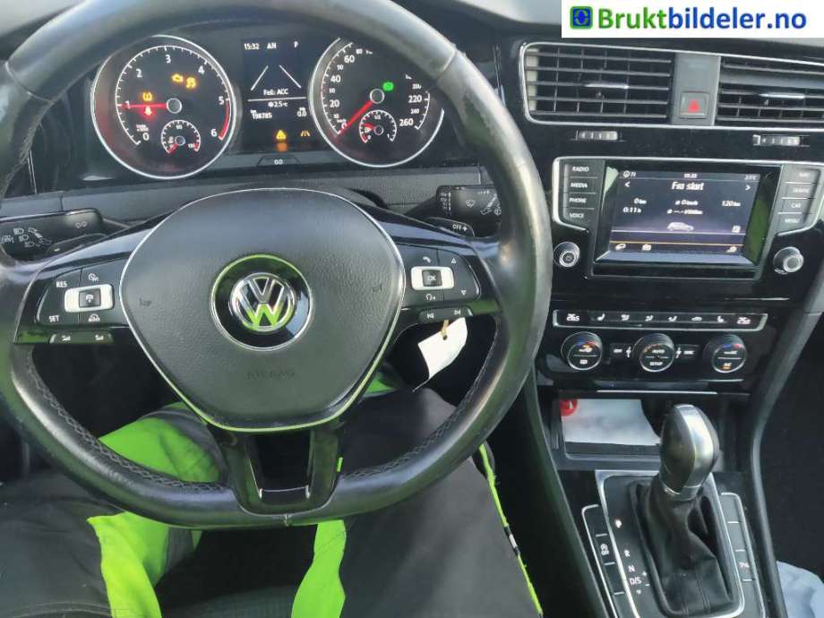 VW Golf VII 2012-2017 (Fase 1) , Motorkode: CLHA, Girkassekode: PMZ