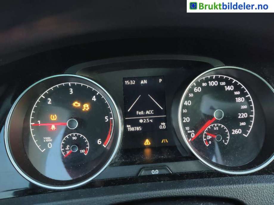 VW Golf VII 2012-2017 (Fase 1) , Motorkode: CLHA, Girkassekode: PMZ
