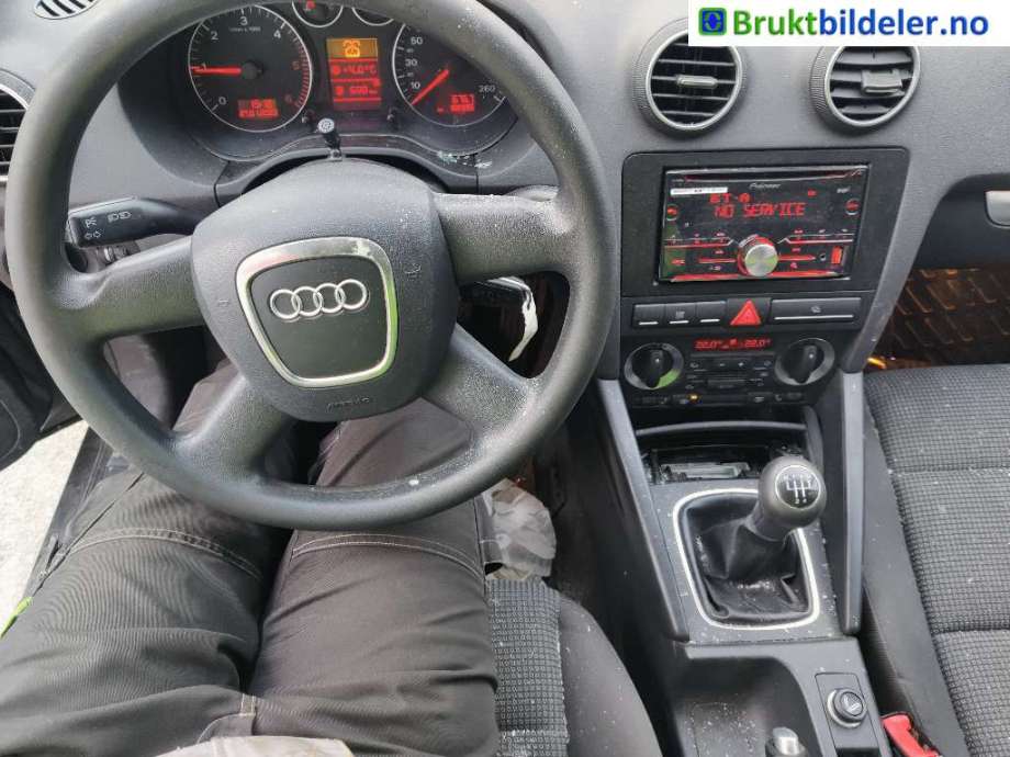 Audi A3 2003-2008 (Type II, Fase 1) , Motorkode: BKC;BLS, Girkassekode: KBL