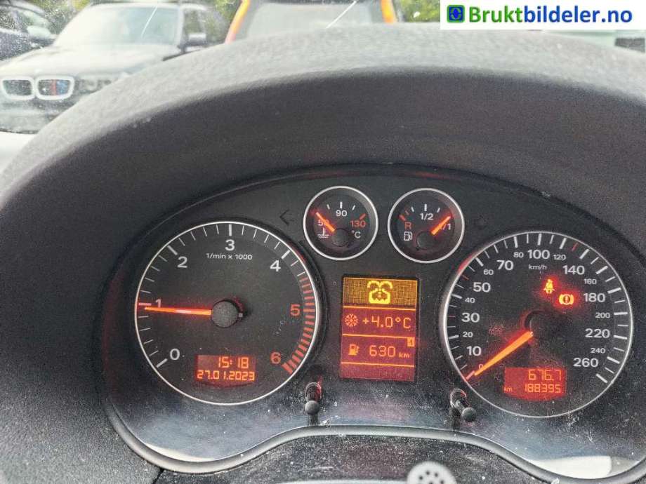 Audi A3 2003-2008 (Type II, Fase 1) , Motorkode: BKC;BLS, Girkassekode: KBL