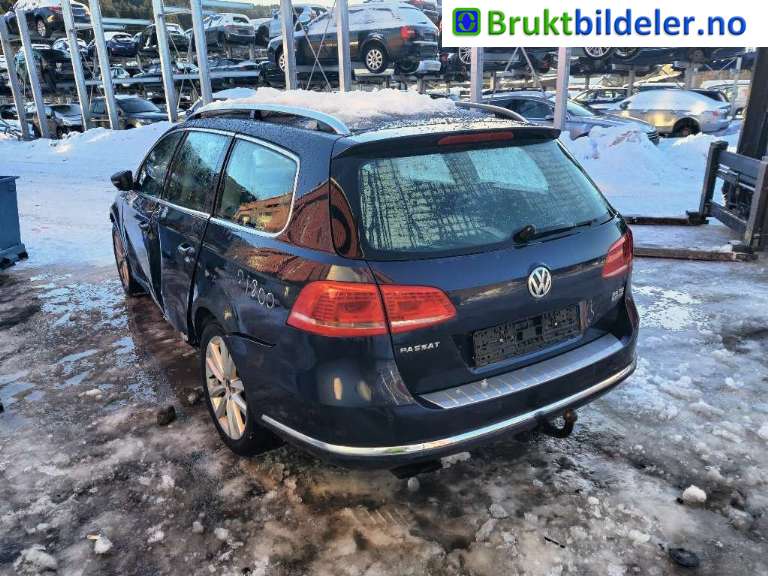 VW Passat 2011-2015 (B7) (B7), Motorkode: CFFB, Girkassekode: PBF