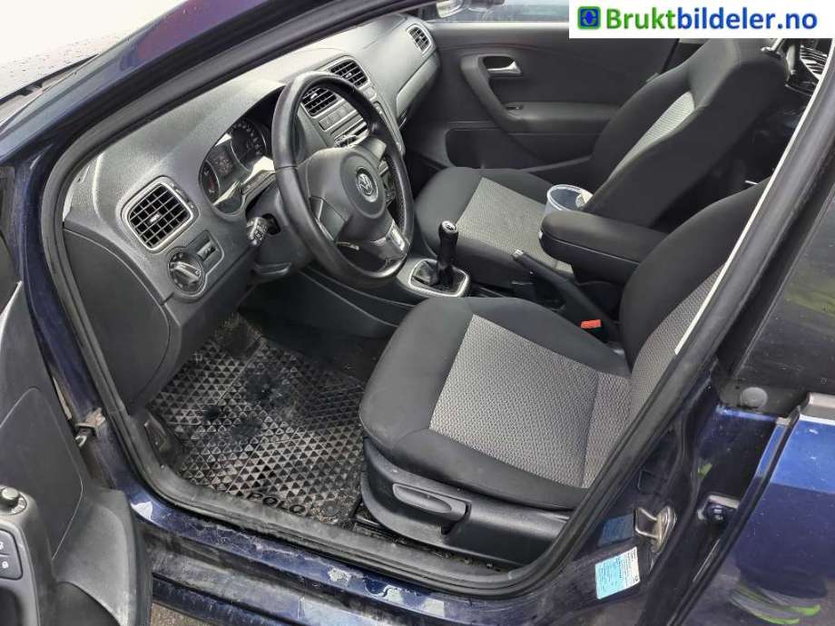 VW Polo 2009-2014 (Type V, Fase 1) , Motorkode: CFWA, Girkassekode: MNY