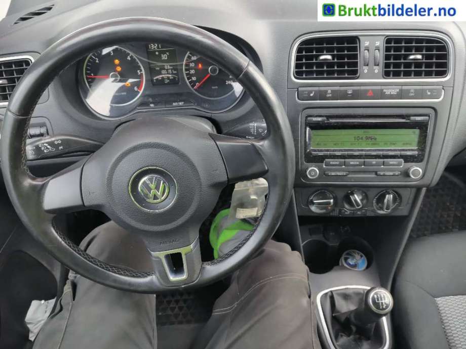 VW Polo 2009-2014 (Type V, Fase 1) , Motorkode: CFWA, Girkassekode: MNY