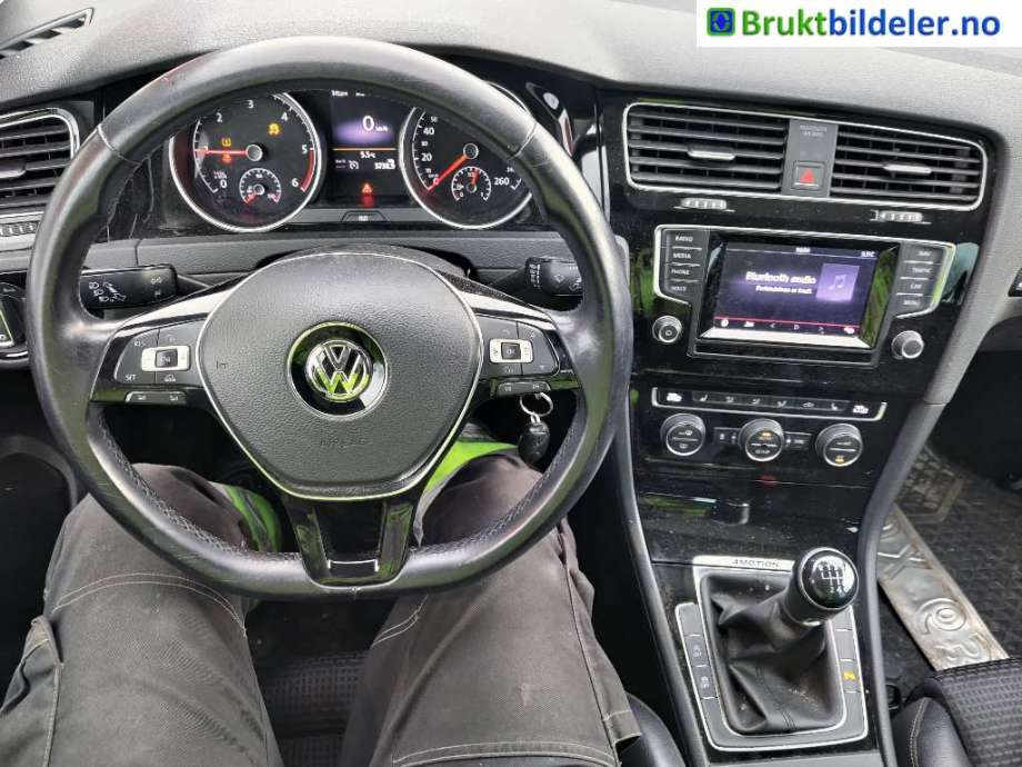 VW Golf VII 2012-2017 (Fase 1) , Motorkode: CLHA, Girkassekode: MRV