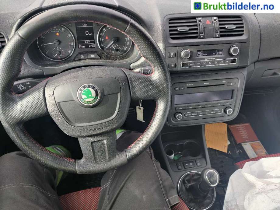 Škoda Fabia 2010-2014 (Type II, Fase 2) , Motorkode: CGPA, Girkassekode: LNR