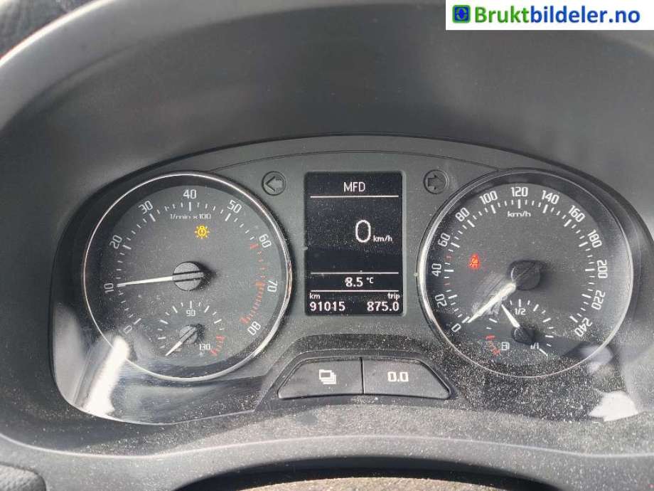 Škoda Fabia 2010-2014 (Type II, Fase 2) , Motorkode: CGPA, Girkassekode: LNR