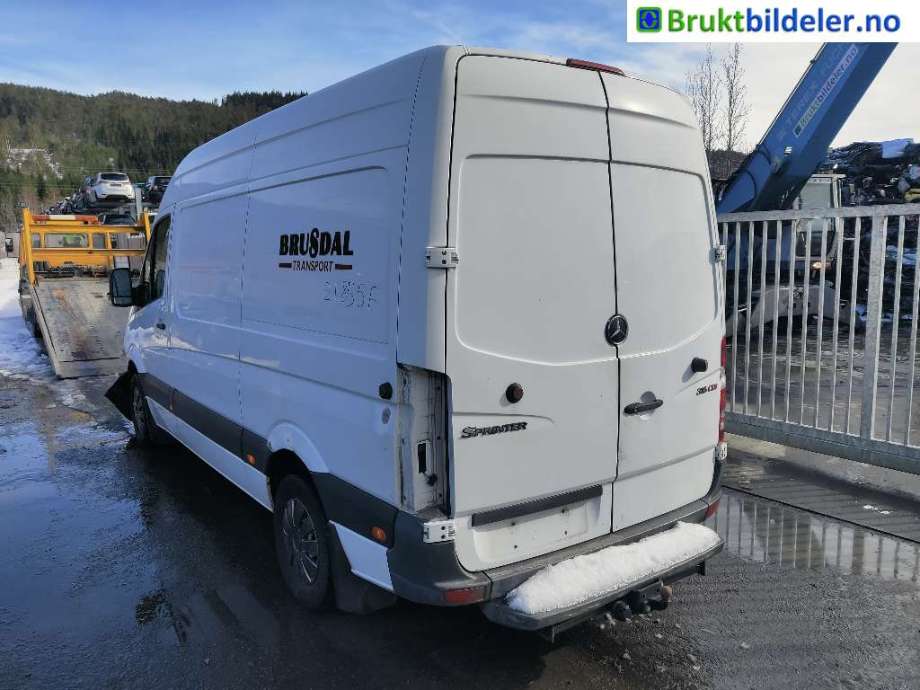 Mercedes Sprinter 2006-2013 (Fase 1) (906) (906), Motorkode: OM651.957, Girkassekode: 711.680