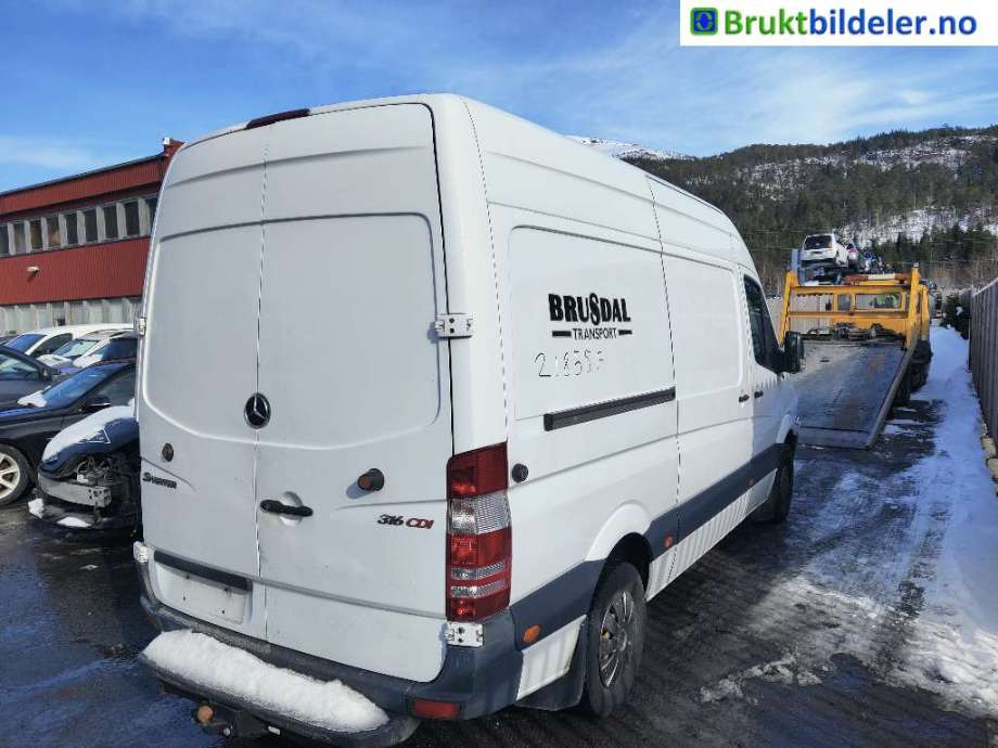 Mercedes Sprinter 2006-2013 (Fase 1) (906) (906), Motorkode: OM651.957, Girkassekode: 711.680