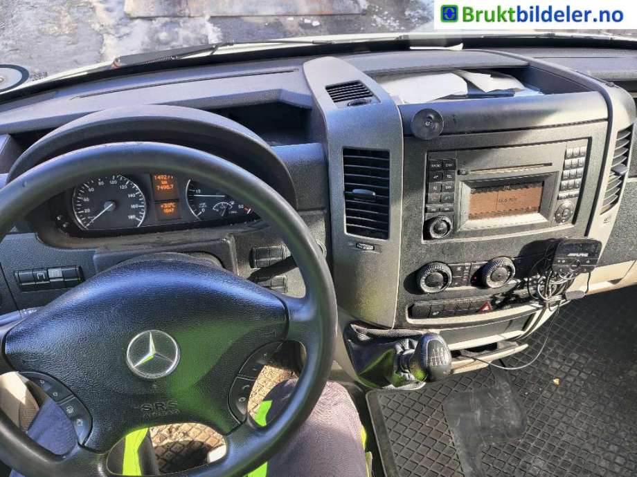 Mercedes Sprinter 2006-2013 (Fase 1) (906) (906), Motorkode: OM651.957, Girkassekode: 711.680