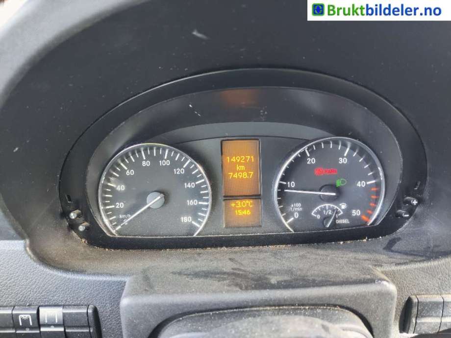 Mercedes Sprinter 2006-2013 (Fase 1) (906) (906), Motorkode: OM651.957, Girkassekode: 711.680