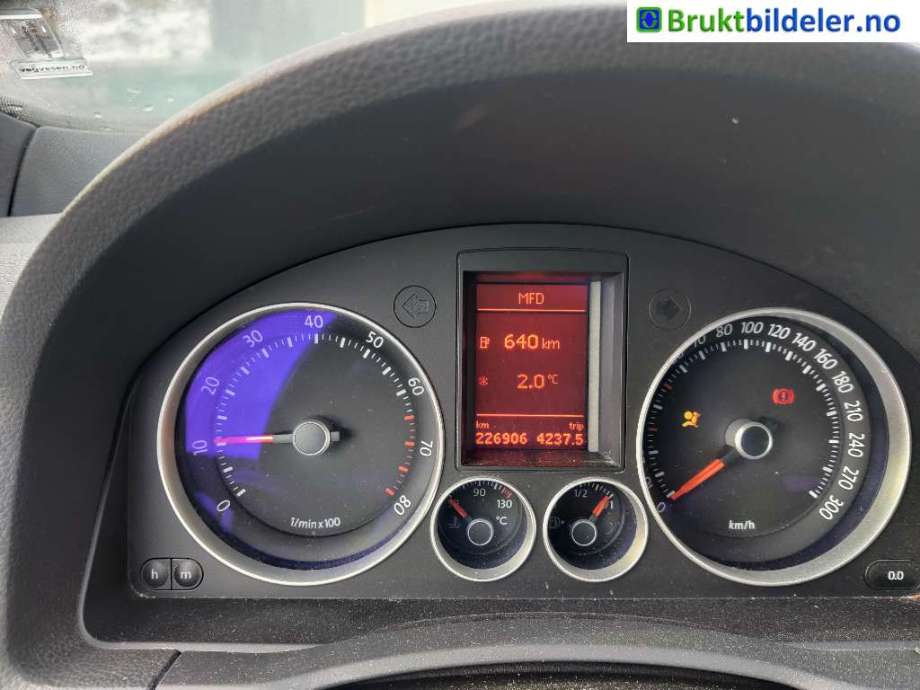 VW Golf V, Combi 2003-2008 , Motorkode: AXX;BWA, Girkassekode: GVT