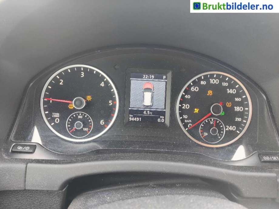 VW Tiguan 2011-2016 (Type I, Fase 2) , Motorkode: CFGC, Girkassekode: NYD