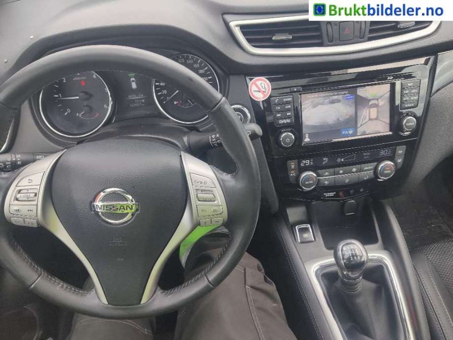 Nissan Qashqai 2014-2021 (Type II) , Motorkode: K9K, Girkassekode: 