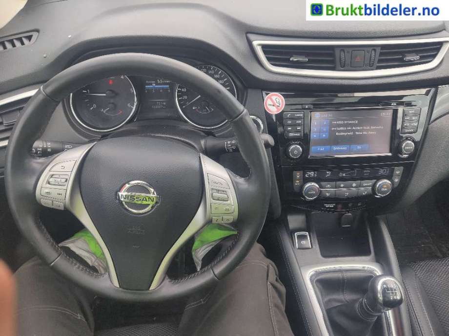 Nissan Qashqai 2014-2021 (Type II) , Motorkode: K9K, Girkassekode: 