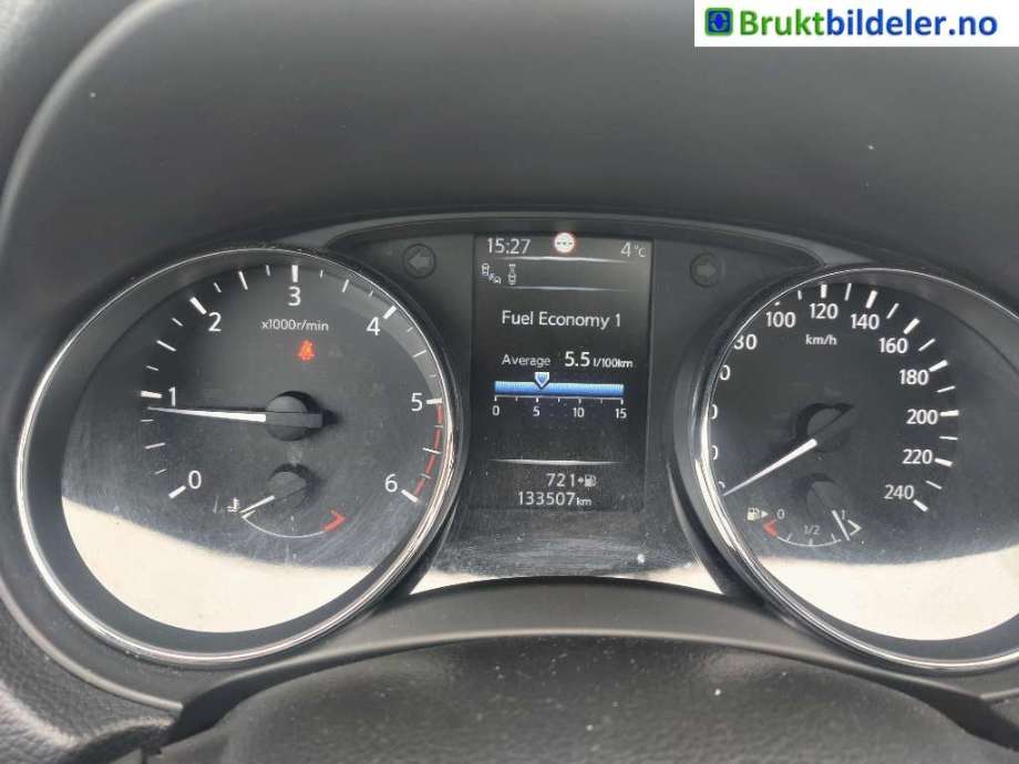 Nissan Qashqai 2014-2021 (Type II) , Motorkode: K9K, Girkassekode: 