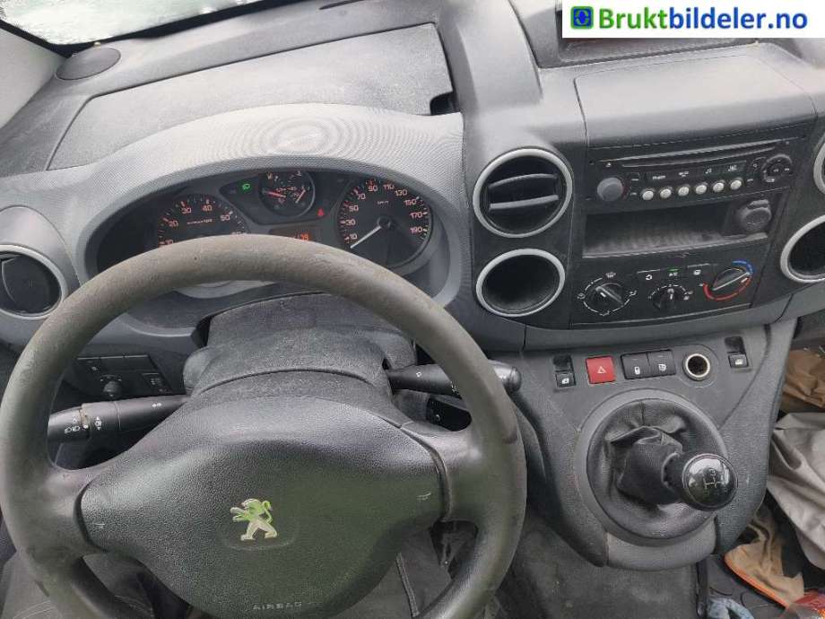 Peugeot Partner 2008-2015 (Type II, Fase 1) , Motorkode: 9HN, Girkassekode: 