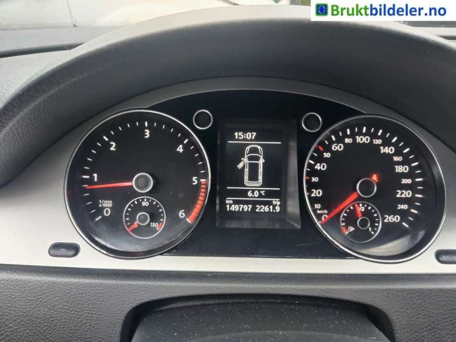 VW Passat 2005-2010 (B6) (B6), Motorkode: CAYC, Girkassekode: MDM