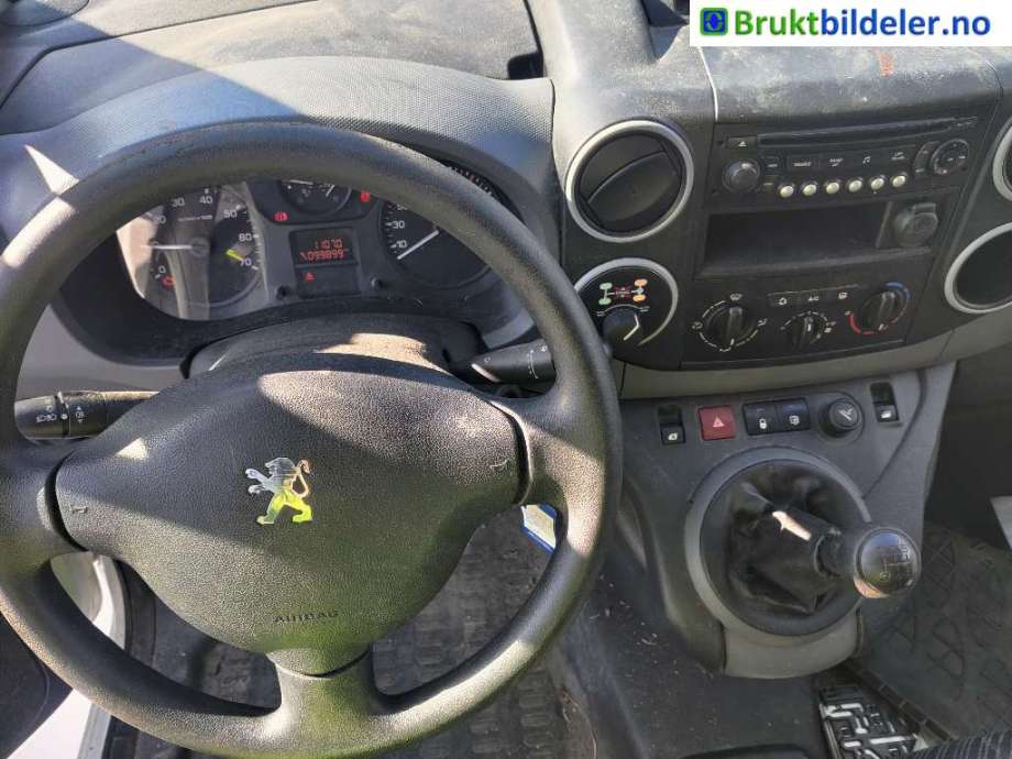 Peugeot Partner 2008-2015 (Type II, Fase 1) , Motorkode: 9HF, Girkassekode: 
