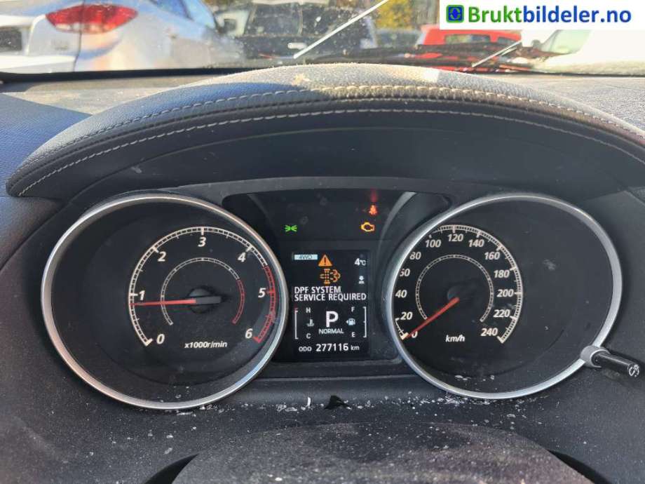 Mitsubishi Outlander 2010-2012 (Type II, Fase 2) , Motorkode: 4HK, Girkassekode: 