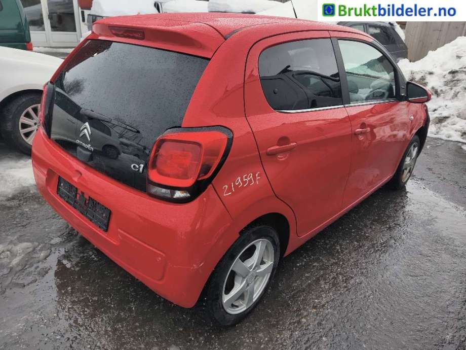 Citroën C1 2014-->> (Type II) , Motorkode: HMT, Girkassekode: 