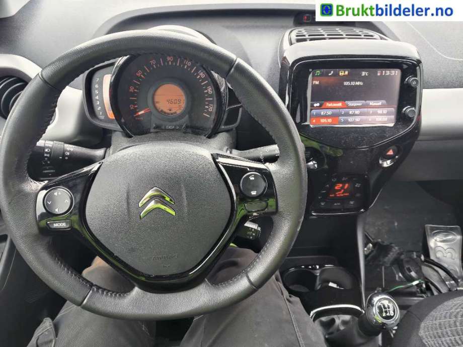 Citroën C1 2014-->> (Type II) , Motorkode: HMT, Girkassekode: 