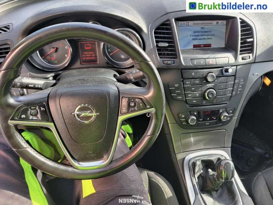Opel Insignia A 2009-2014 , Motorkode: A20DTH, Girkassekode: MYJ