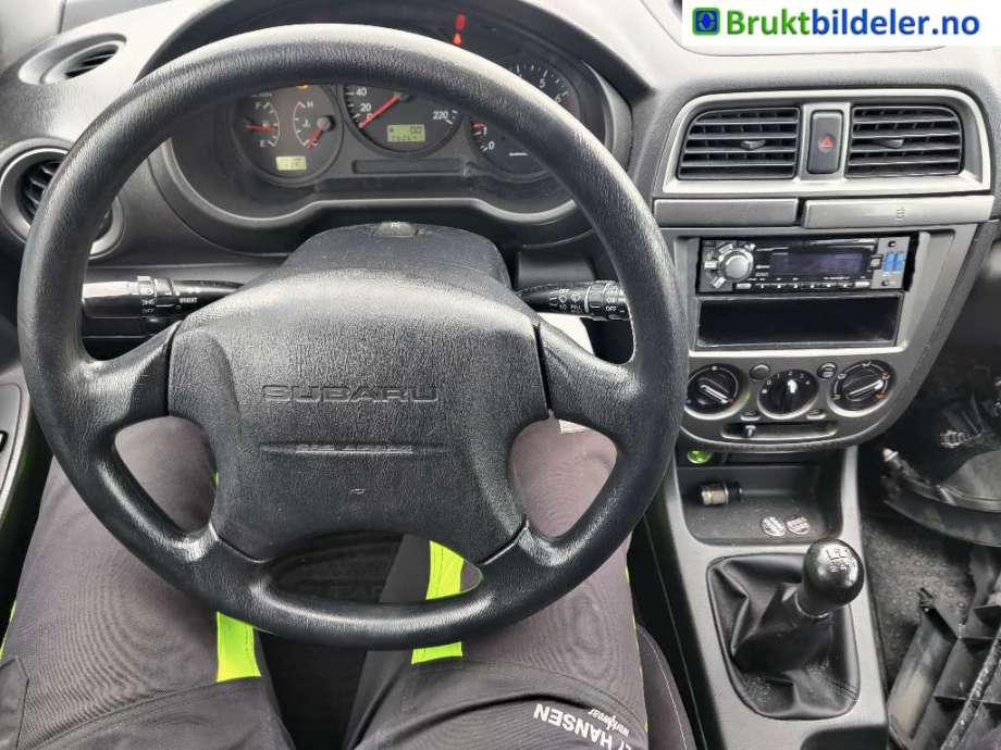 Subaru Impreza 2001-2005 (Type II, Fase 1) , Motorkode: EJ16, Girkassekode: 