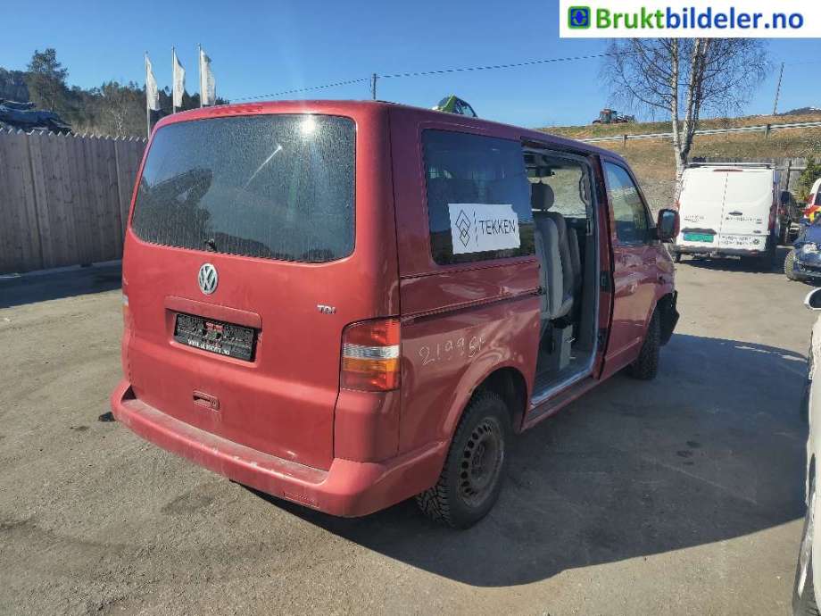 VW Transporter / Caravelle 2003-2009 (Fase 1) (T5) (T5), Motorkode: AXB, Girkassekode: FJL