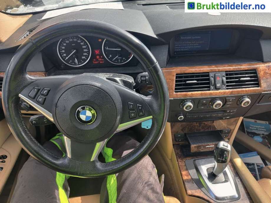 BMW 5-Serie 2003-2010 (E60/E61) (E60/E61), Motorkode: N47-D20A, Girkassekode: GA6HP19Z - W6D