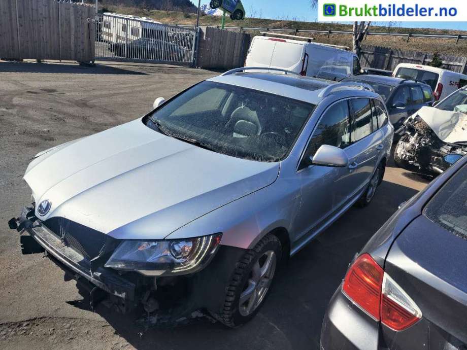 Škoda Superb 2008-2015 (Type II) , Motorkode: CFGB, Girkassekode: PQS
