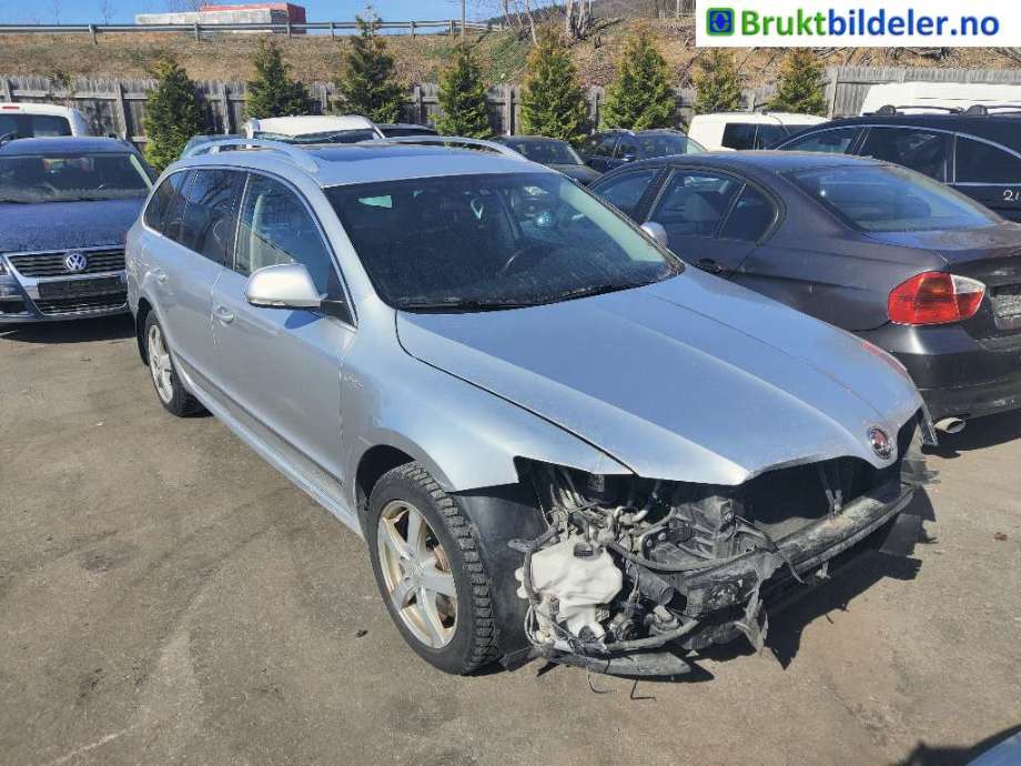 Škoda Superb 2008-2015 (Type II) , Motorkode: CFGB, Girkassekode: PQS