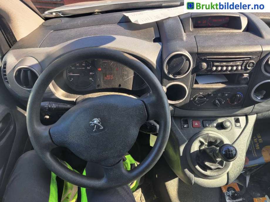 Peugeot Partner 2008-2015 (Type II, Fase 1) , Motorkode: 9HL, Girkassekode: 
